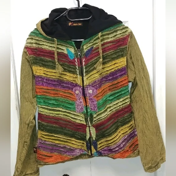 Leopards & Roses hooded jacket - Picture 8 of 8